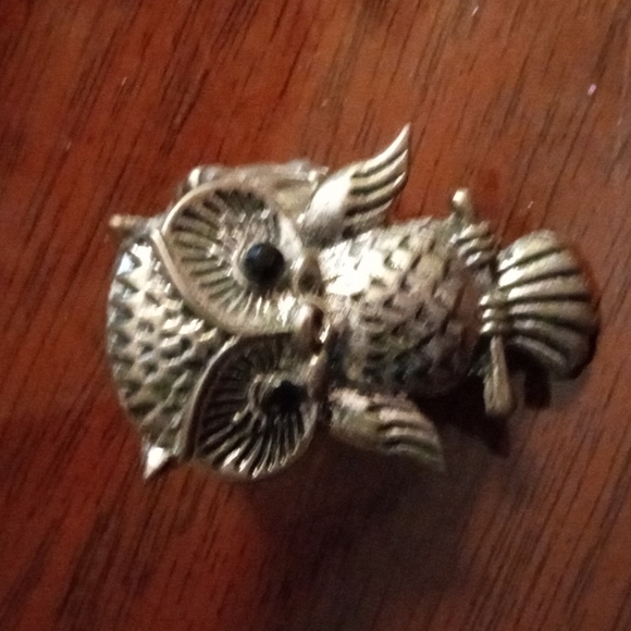 unknown Jewelry - Owl ring stretch band women's OS